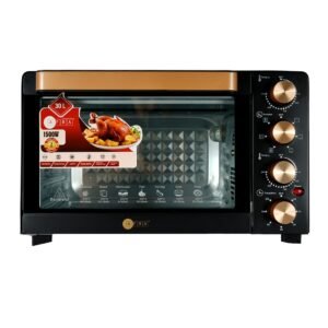 AFRA 30L Electric Oven Toaster – 1500W, Rotisserie, 7 Functions, Adjustable Thermostat – AF-3015OTBK