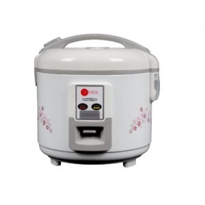 AFRA Rice Cooker 1.5L – Fast Cooking, Aluminum Heating Plate, Flavor Seal – AF-1550DRWT
