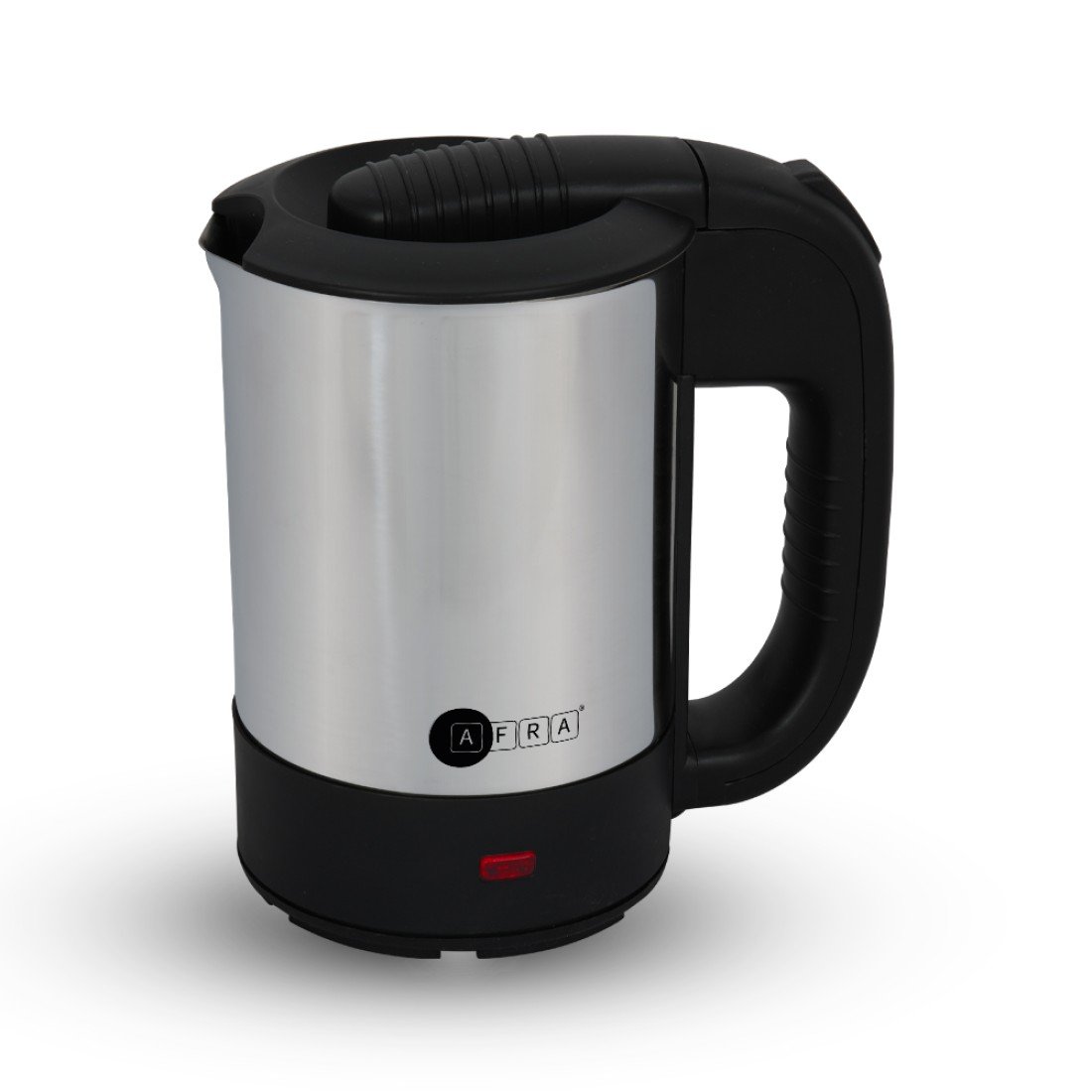 AFRA Portable Electric Kettle AF-0511KTSS – 1100W, 0.5L, Stainless Steel, Auto Shut-Off, Compact - Image 2