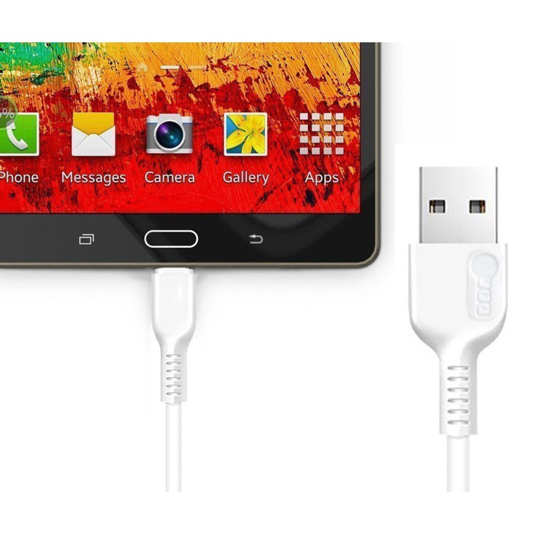 AFRA USB Charging Cable AF-0042MUSB – 2.4A, Micro USB, 1m, Durable & Heat Resistant PVC - Image 2