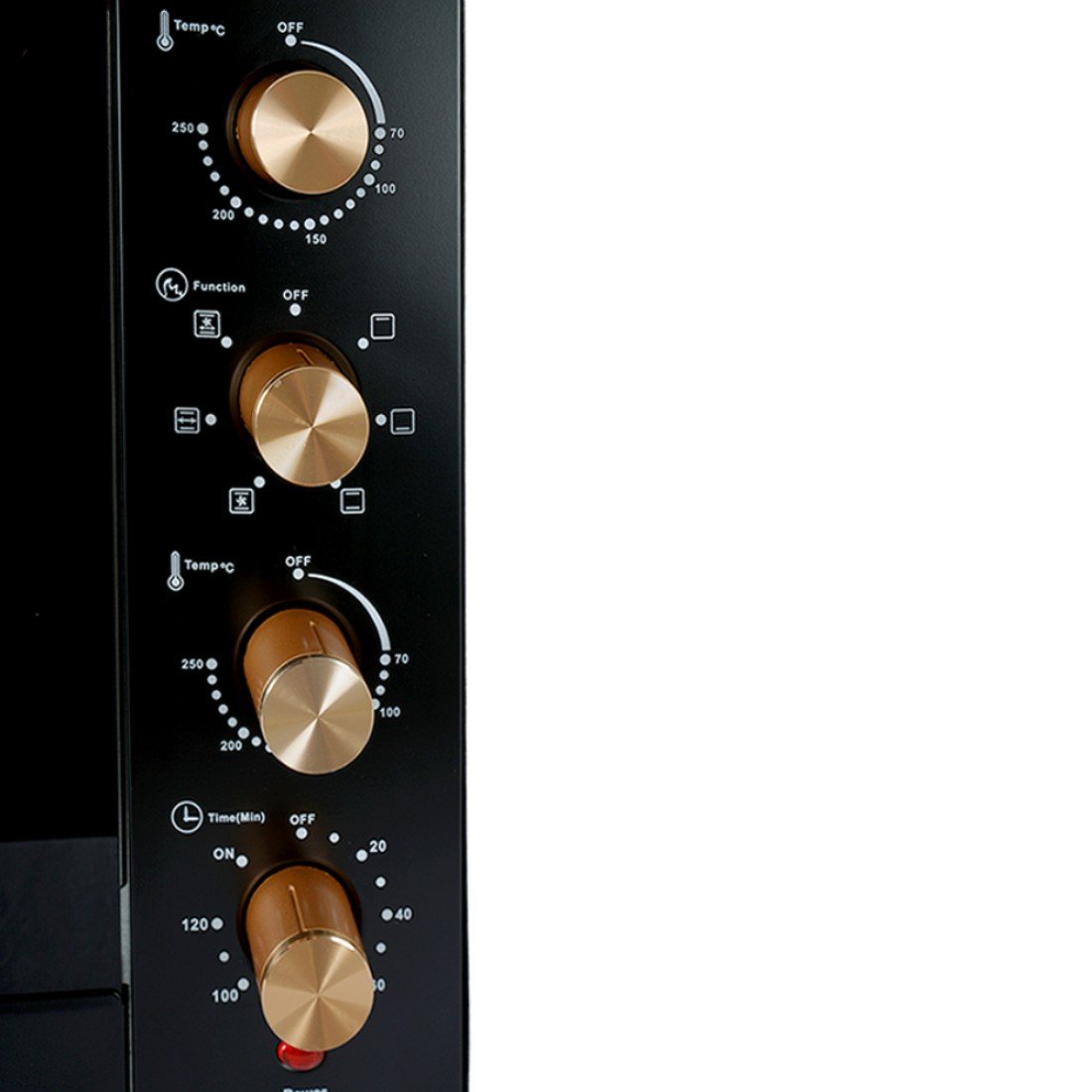 AFRA 55L Electric Oven Toaster – 1900W, Rotisserie, Convection, 7 Functions – AF-5519OTBK - Image 4