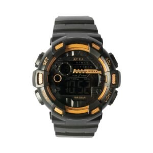 AFRA Highlander Gents Watch | Black/Rose Gold Case | Black Dial | PU Strap | AF12002