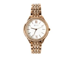 AFRA Edwina Ladies Watch | Rose Gold Case | Silver MOP Dial | Rose Gold Bracelet | AF22003