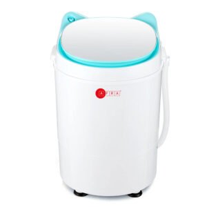 AFRA Baby Washing Machine 3kg – Single Tub with Spin, White, AF-3024BWST