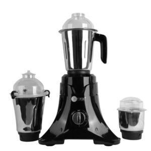 AFRA 3-in-1 Mixer Grinder 750W – Black Gloss Finish, 2900ml Capacity, AF-7500BLBK
