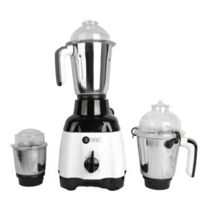 AFRA 3-in-1 Mixer Grinder 750W – White Gloss Finish, 2900ml Capacity, AF-7500BLWH