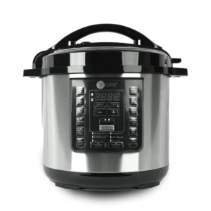 AFRA 12-in-1 Electric Pressure Cooker, 10L, 1300W, Stainless Steel, Silver – AF-1035PCSS
