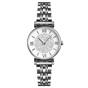 AFRA Esme Ladies Watch | Silver Case | White Dial | Silver Bracelet | Elegant Design | AF21401