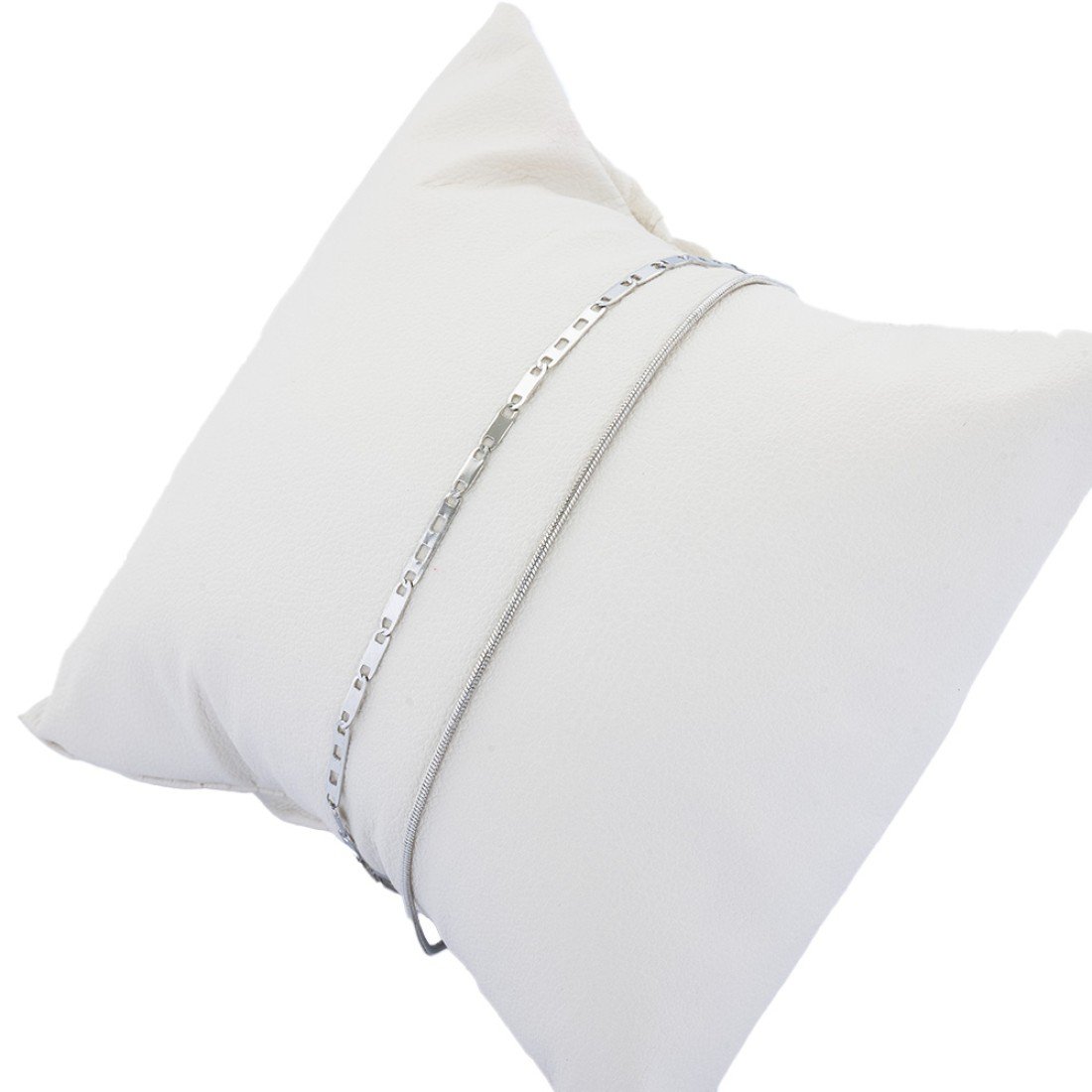 AFRA JEW Jewel Bracelet | Silver Stainless Steel | Elegant Wristwear | Sparkling Modern Design | AFJ20001B - Image 3