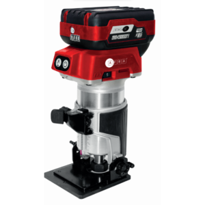 AFRA Cordless Inclined Base Trimmer - Model AFT-18IB-68CDRD | 18V | 6-8mm Collet | 8mm Depth | 30,000 RPM