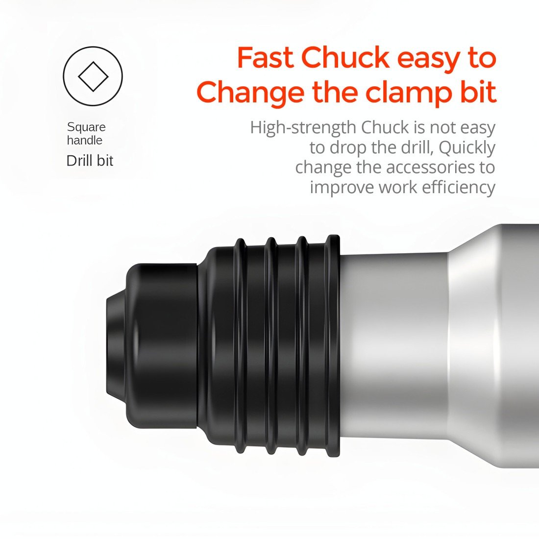 AFRA Rotary Hammer Drill - Model AFT-26-750RHRD | 750W | 26mm Capacity | 3200 BPM | Demolition & Drill - Image 3