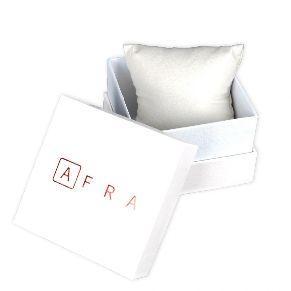 AFRA Regina Ladies Watch | Rose Gold Case | White Dial | Rose Gold Mesh Bracelet | AF21601 - Image 3